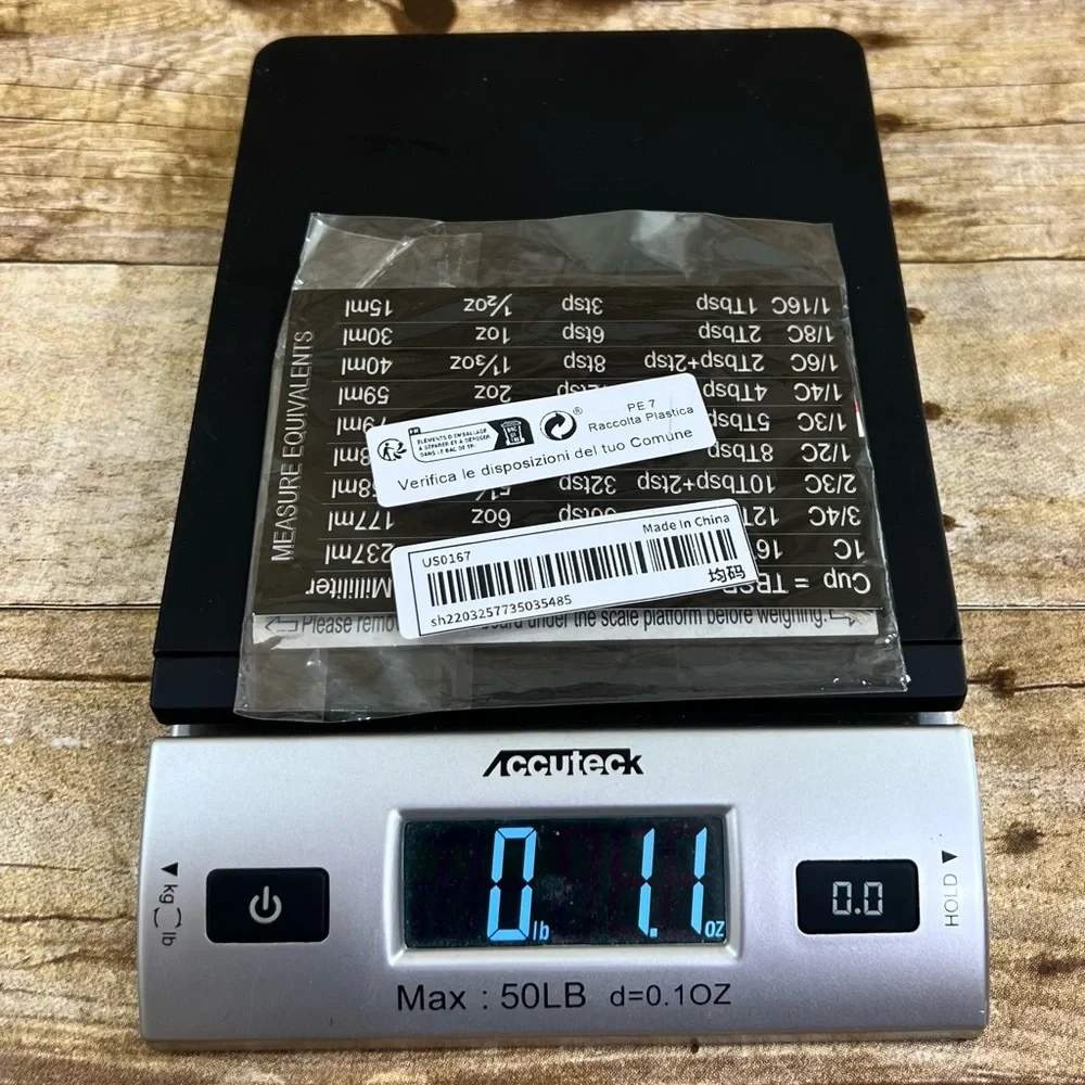 Kitchen Measure‎ Equivalents Chart Magnet Adhesive Baking Conversion Guide Black